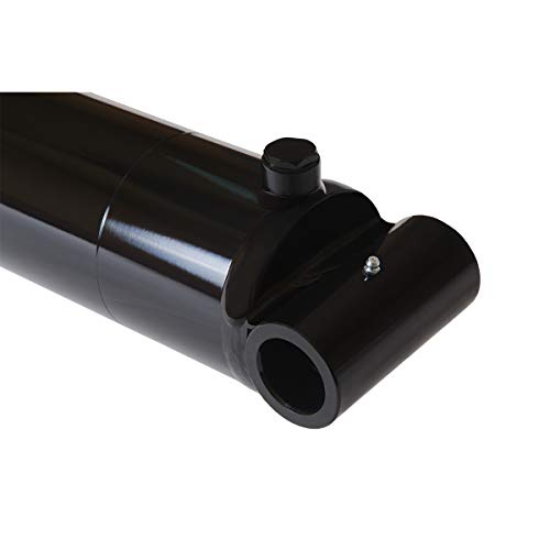 Image of Magister Hydraulic Cylinder 4 inch Bore x 48 inch Stroke, Welded Hydraulic Ram with Cross Tube Ends, Double Acting Hydraulic Piston 3500 PSI (WCT 4x48)