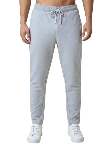 Image of Clans & Hans Men's 100% Pure Cotton Regular Fit Mid Rise Track Pant with Zipper Side Pockets and Back Pocket | Casual Gym Jogging Lounge Wear