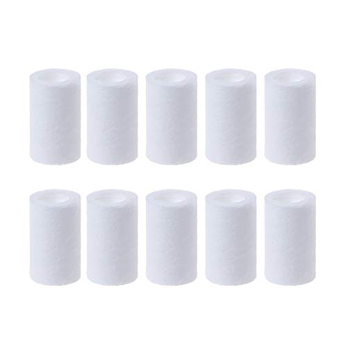 YZYDF 10 PCS Quality Test Replacement Water Filter Cotton Water Outlet Purifier PP Cotton Filter Cartridges for Remove Rust