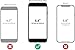 OTTERBOX COMMUTER SERIES Case for iPhone 8 PLUS & iPhone 7 PLUS (ONLY) - Retail Packaging - BALLET WAY (PINK SALT/BLUSH)