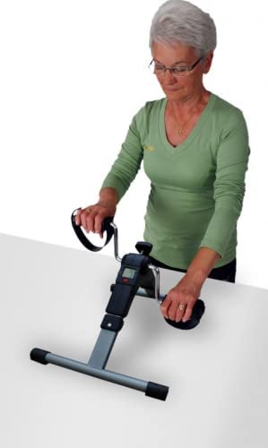Rotor rehabilitacyjny rowerek rąk nóg + licznik rowerek do ćwiczeń rąk nóg, mini rowerek z pedałami FIT4MED