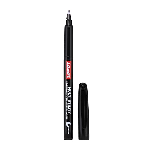 Luxor Fine CD/DVD/OHP Marker - Pack of 10, Black Colour - Image 4 thumbnail