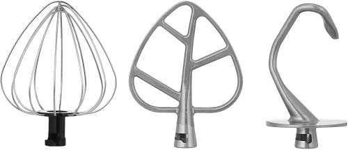 Küchenmaschine Knetmaschine Teigmaschine Rührgerät 5L 1200 Watt Schwarz – Bild 4