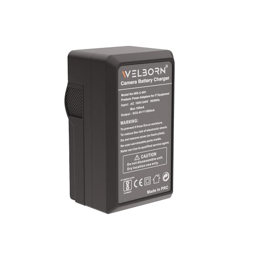 Image of Welborn Camera Battery Charger for Panasonic DMW-BLK22 Battery Compatible with Panasonic Lumix DC-S5, S5 II, DC-GH5, DC-G9, DC-GH5S, S5 IIx, S9, GH7, G9 II, GH6, GH5 II