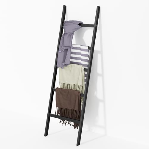 Poxaka MC201-1 Blanket Ladder, 5-Layer Towel Racks cover