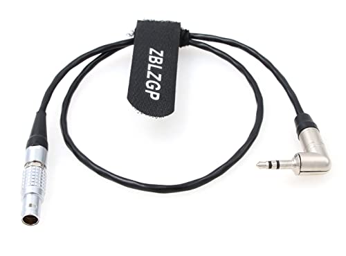 ZBLZGP Tentacle Sync 3.5mm to Right Angle EXT 9 Pin Timecode Cable for RED Komodo 6K Camera (Straight 9 Pin) - Image 2
