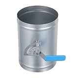 Conception peu encombrante : le profil mince de ce registre de conduit en ligne s'intègre parfaitement dans les conduits existants, fonctionnant à la fois comme une vanne de purge d'air manuelle et comme une vanne anti-retour en cas de besoin