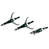 Excalibur Archery X-Act 100 Grain 3 Blade 1 7/16in Cutting Diameter Hunting Crossbow Mechanical Broadheads - 3 Pack
