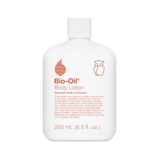 Bio-Oil Moisturizing Body Lotion for Dry Skin, Ultra-Lightweight High-Oil Hydration, with Jojoba/Rosehip/Shea Oil, and Hyaluronic Acid, 8.5 oz