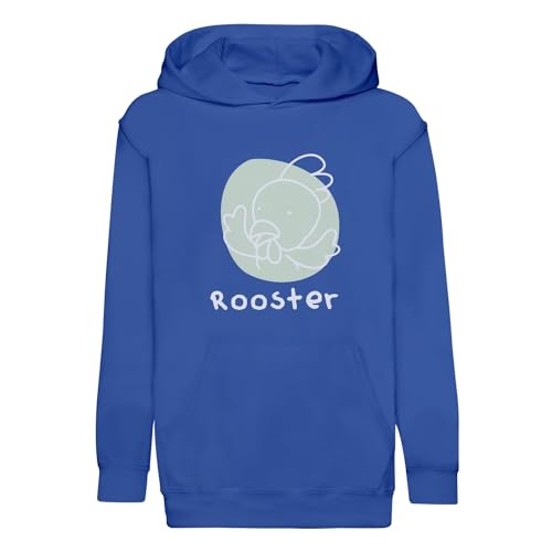 Sweat à Capuche Enfant Coq Signe Astrologique Chinois Horoscope Vêtement