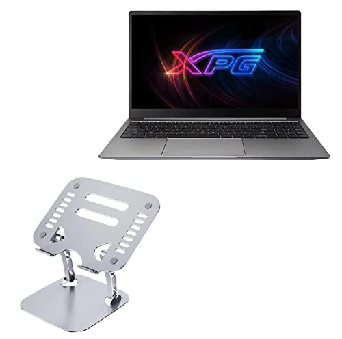 Base ajustable para portátil BoxWave metálica plateada