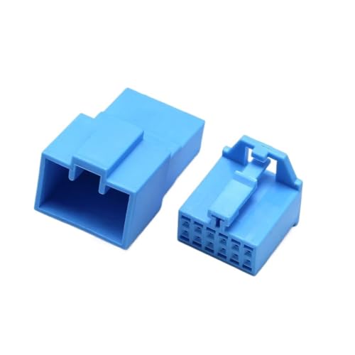 Conector automotriz de 12 pines DJ7121K-0.6-11/21, juego macho hembra para coche
