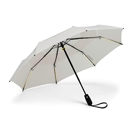 Best rain umbrella easy open ShedRain Vortex Compact Folding Umbrella