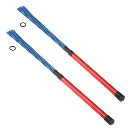 Brosses de batterie jazz en aluminium léger de haute finition