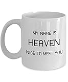 Large C-handle mug up to 11oz of your favorite beverage.
