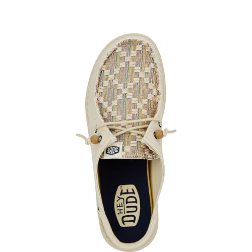 Image of HEYDUDE Women's Wendy Slip Mule Classic | Lightweight Women's Slip-On Shoes | Comfortable & Casual Everyday Footwear