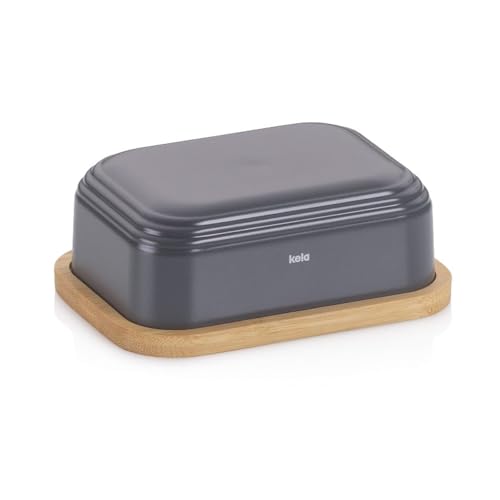 Kela 12083-CN Butterdose Namur Dunkelgrau