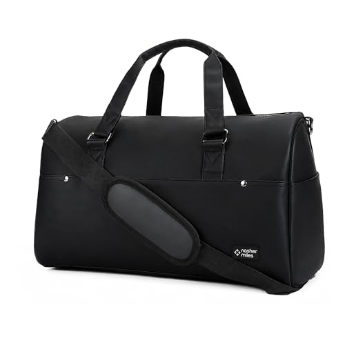Nasher Miles Sora Duffle Bag | 32L Premium PU Carry-On Luggage | ...