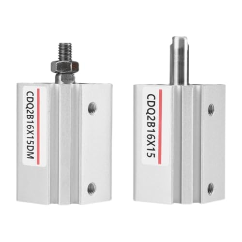 Cilindro de carrera corta CQ2B25-30DM con opciones de dientes internos 2