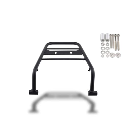 Planche porte-bagages KLX250 structure renforcée finition noire