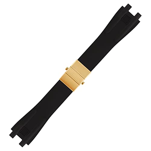 Bracelet de montre en caoutchouc de silicone 26mm Agate pour Ulysse Nardin