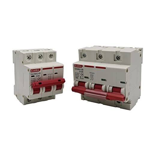 Disjoncteur solaire 1000V CC pour éviter la surchauffe des installations 3P