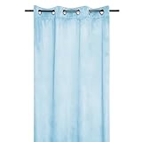 GX GARGIX Tenda Arredo in Velluto Coprente con Anelli, Pannello Singolo, 140x280 cm (GX/VELVET-6)