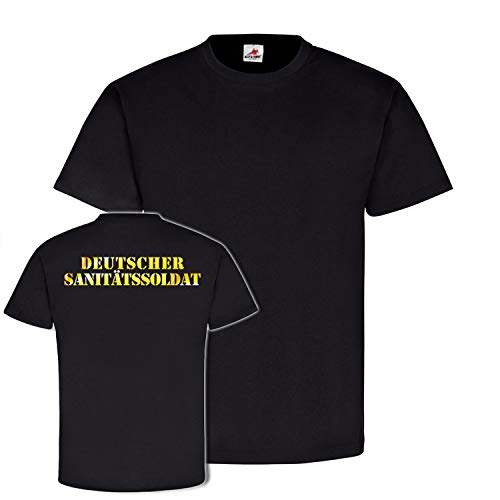 T-shirt de premiers soins allemands 18795 noir pour vos interventions
