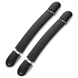 PACKOVE 2 Piezas Asas de Plástico Resistentes para Maletas de Viaje de Diseño Antideslizante y Duradero para Maleteros y Equipaje
