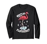 Photo Gallery funny flamingo - what s up flockers maglia a manica Photo Gallery funny flamingo - what s up flockers maglia a manica