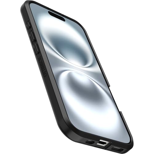 Image of OtterBox iPhone 16 Profile Series Case - Black Crystal - Ultra-Thin, Stylish Minimalist iPhone Case