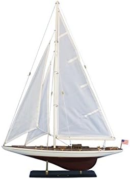 RAN-R-35 Wooden Ranger Model Sailboat Decoration - 35 in.