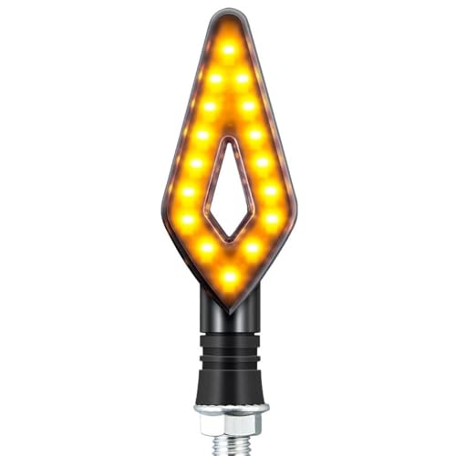 Clignotant de moto clignotant pliable 12V anti-casse feux de jour