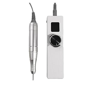 Nail Grinding Machine Portable Nail Drill Professional 30000 RPM, Rechargeable Electric Nail File Machine E File For Acrylic Nails Gel Polishing Removing, Cordless Efile With Bits Kit For Manicure Sal