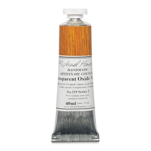 Michael Harding Oil Colour : 40ml Transparent Oxide Yellow