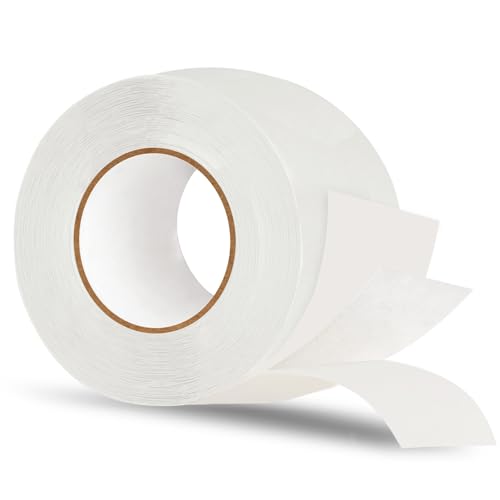 Tiruiya Ruban Pare Vapeur Double Face pour Ecran Sous Toiture, Extra Fort Bande Pare-Vapeur, Transparent Adhésif Freins et Membranes de Toiture (8cm x 20m x 1 rouleau)