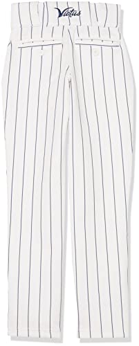 Victus Sports Boys' Victus Youth Double Down Pinstripe Pant White/Navy2