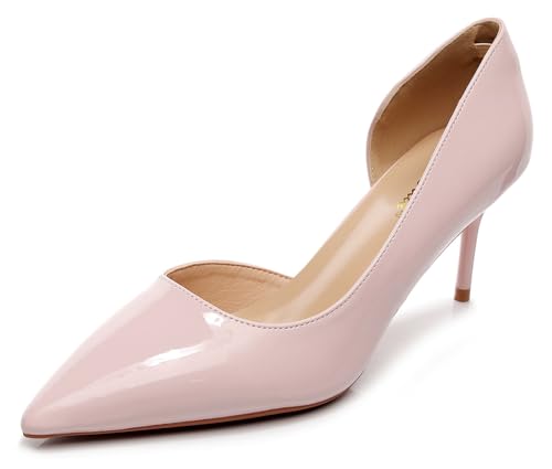 VenusCelia Women's D‘Osay Dress Pump Stiletto Heel Shoes