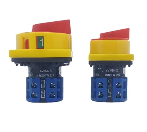Interrupteur à came LW26GS-20/04-2 commutateur rotatif 20A 690V
