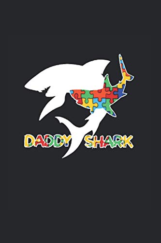 Daddy Shark Autism Awareness Kid Shark Gift Father Day: Migraine Tracker,Migraine ,Migraine Notebook,6x9 Inch