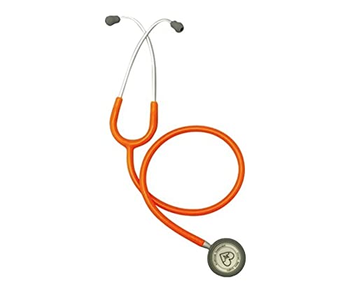 アズワン ナビス バイタルナビ聴診器 ライト サスペンデッド オレンジ