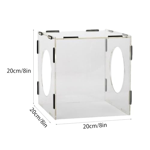 Boîte de meulage en acrylique transparente pour meuleuse de table