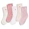 Zourglow Chaussettes Hiver pour Femme, 5 Paires Épaisses et Douces Chaussettes Chaudes EU 36-42, Chaussette Thermiques Cadeau pour Femme Filles (Papillon)