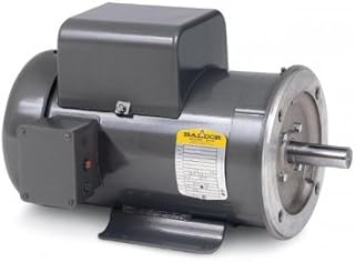 Baldor Electric, VL3504.5HP, 1725RPM, 1PH, 230V;115V, 56C Frame, C-Face Flange, Footless, TEFC, General Purpose Motor