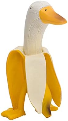 Garden Banana Duck Statue,Creative Art Banana Duck Statue Ornaments for Home,Patio,Lawn,Yard,Office,Housewarming Gifts (Yellow)