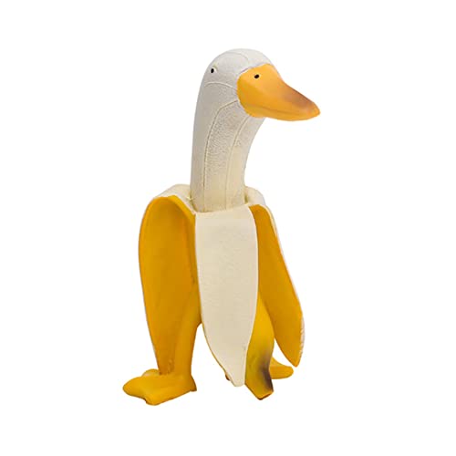 Garden Banana Duck Statue,Creative Art Banana Duck Statue Ornaments For Home,Patio,Lawn,Yard,Office,Housewarming Gifts (Yellow) #TOP30
