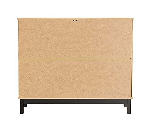 Solid Wood Sideboard For Living Room With 1 Door And 2 Drawer, Entryway Console - Home Wood Furniture #TOP6