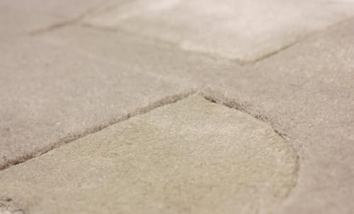 Image of Soft Woolen Modern Collection Tufted Carpet for Living Room Bedroom and Hall Size 5 x 7 Feet Color Multi