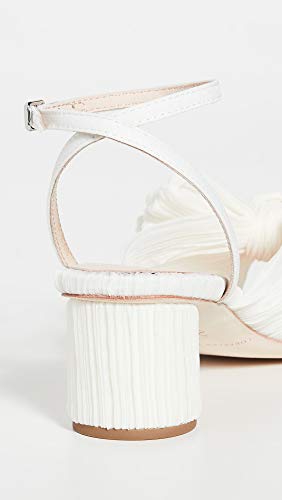 Loeffler Randall Women's Dahlia Pleated Bow Heels with Ankle Strap4