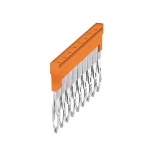 Borne de pont enfichable ZQV 2.5N/9 et connecteur croisé de pontage à 9 plots